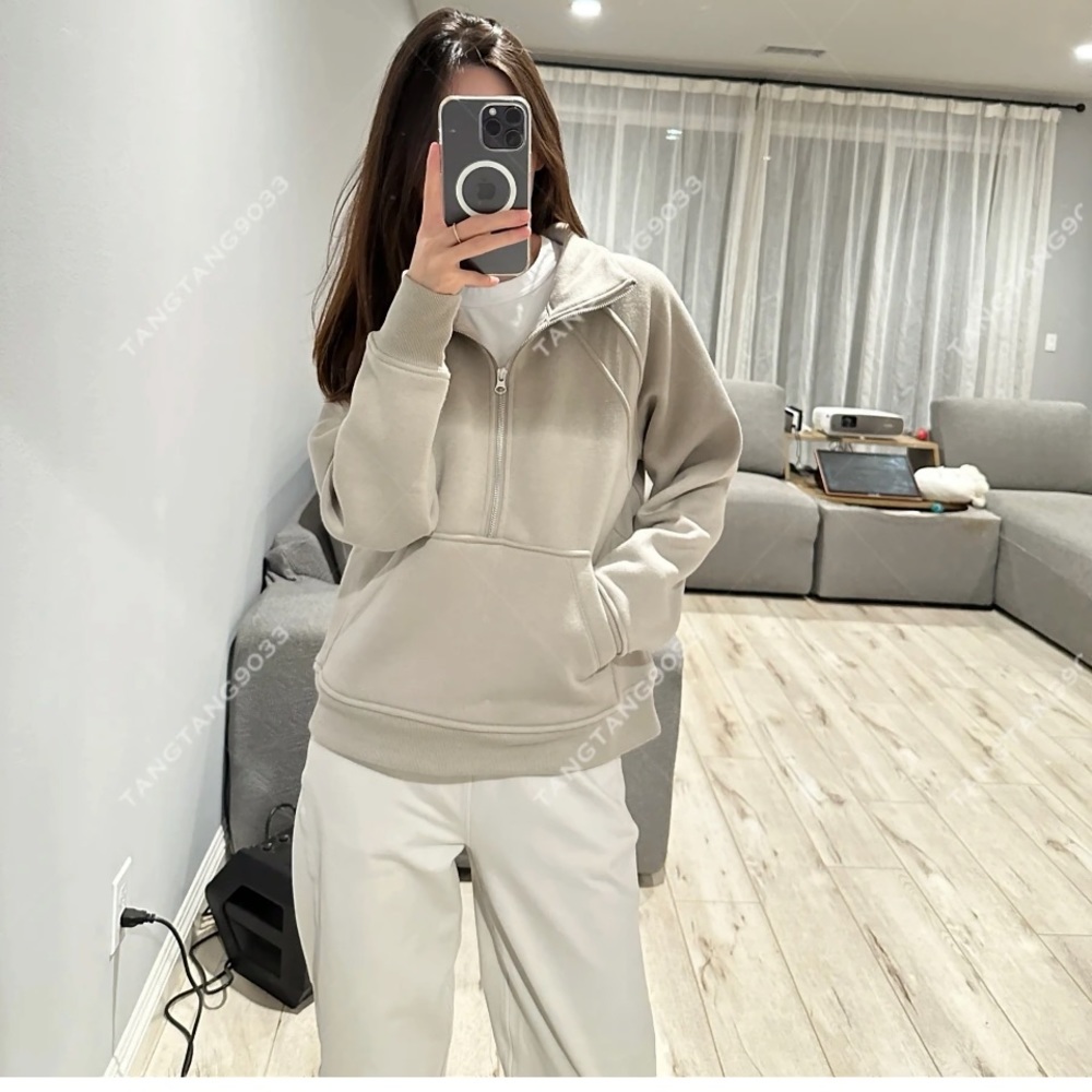 Danskin Ladies' Cozy Half-Zip Pullover